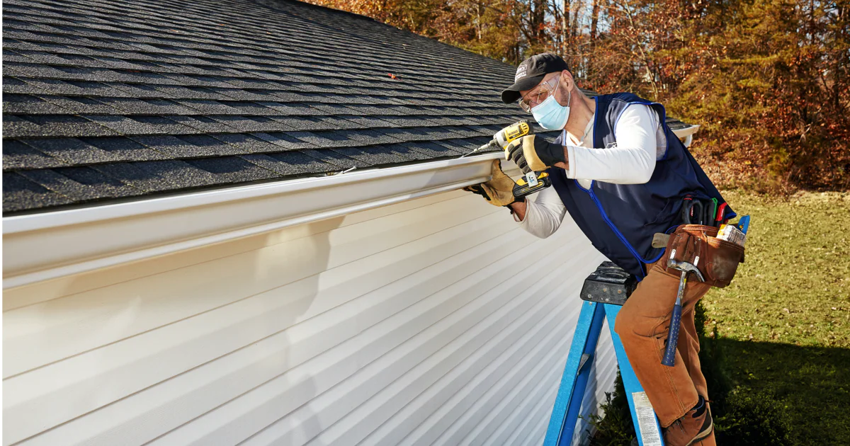 Gutters that are clean are gutters that are healthy.