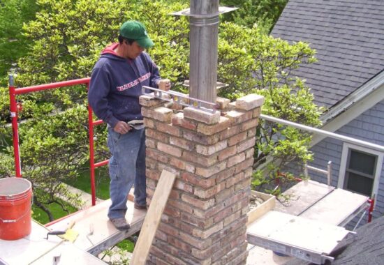 Chimney repair project