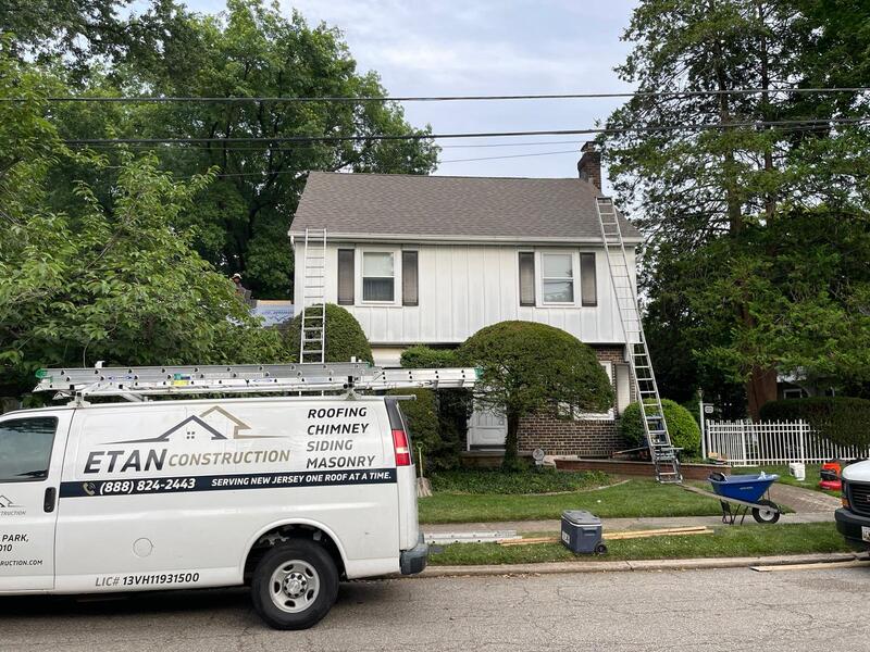 Project : New Roof and Playwood in Nutley,New Jersey