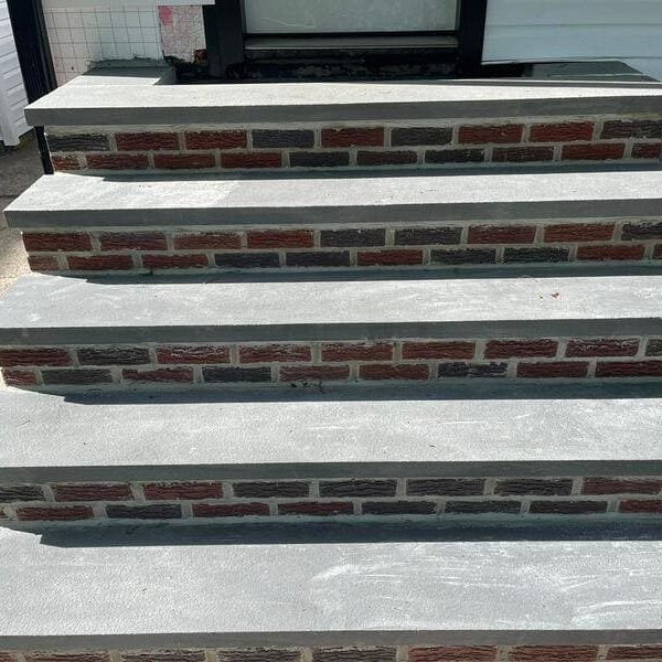 new steps work completed
