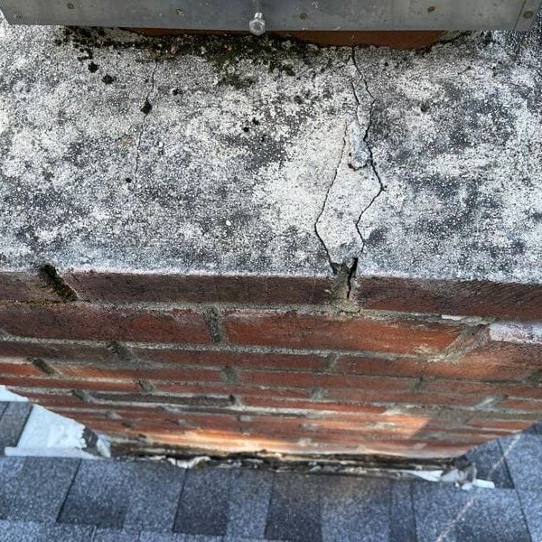 old chimney cracks